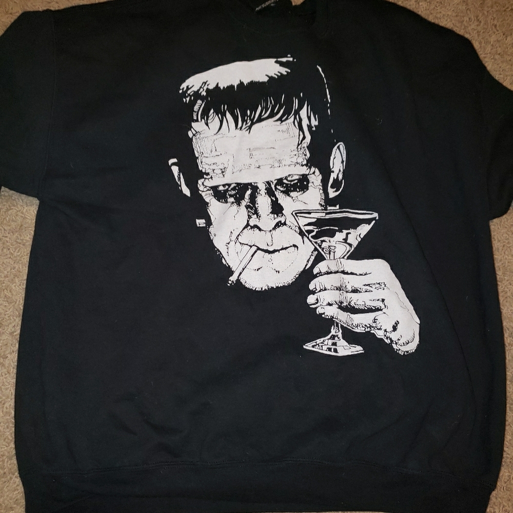 Lowbrow art company Frankenstein sweatshirt  2xl